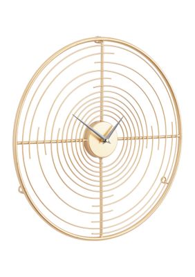 Contemporary Metal Wall Clock