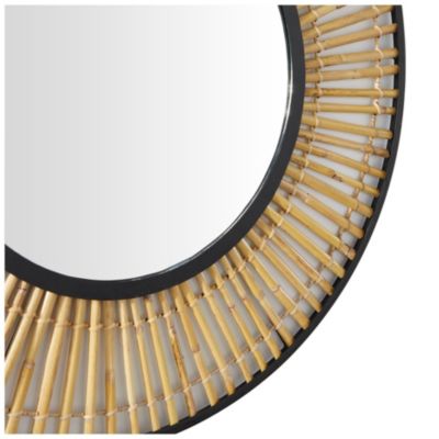 Natural Metal Wall Mirror