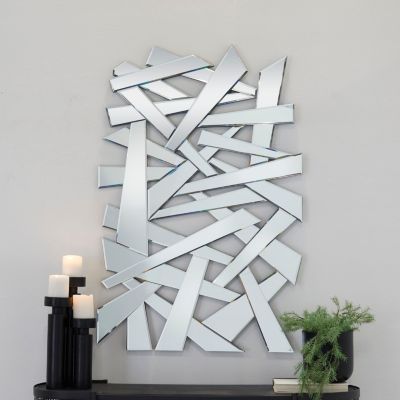 Contemporary Glass Wall Mirror