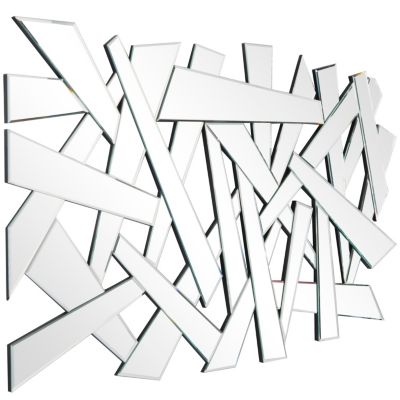 Contemporary Glass Wall Mirror