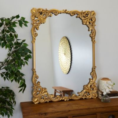 Traditional Wood Wall Mirror