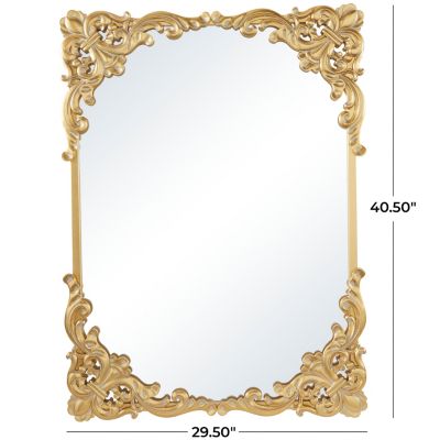 Traditional Wood Wall Mirror