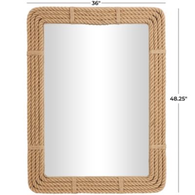 Coastal Jute Wall Mirror