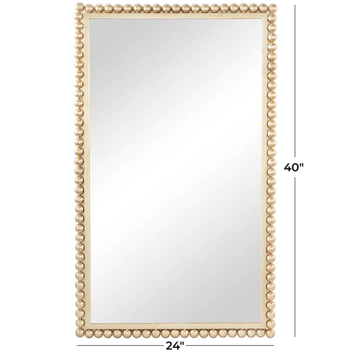 Modern Metal Wall Mirror