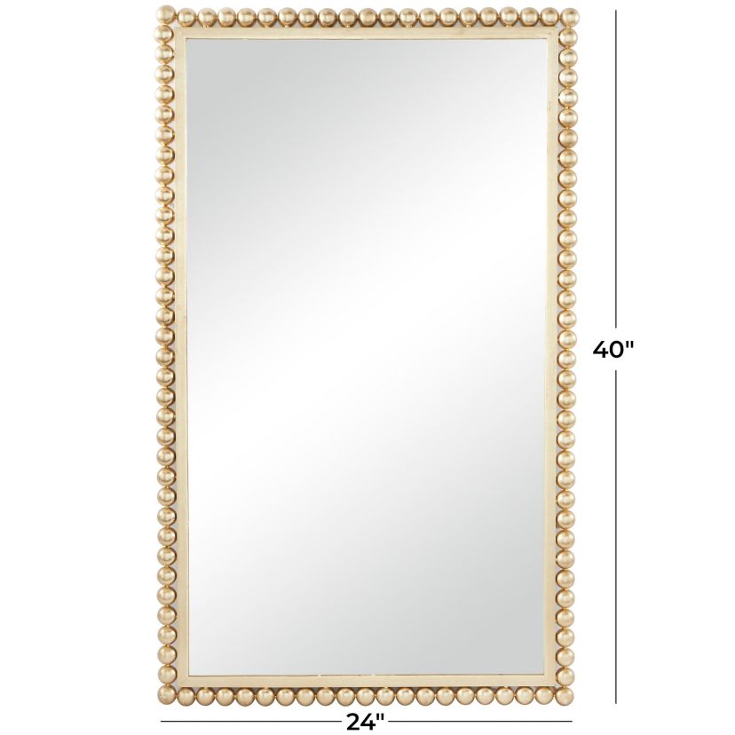 Modern Metal Wall Mirror