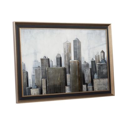 Contemporary Canvas Framed Wall Art