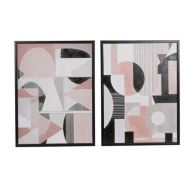 Contemporary Canvas Framed Wall Art