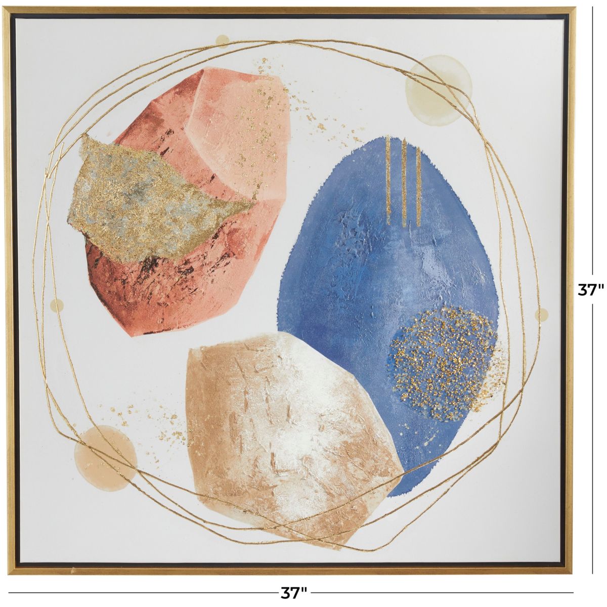 Contemporary Canvas Framed Wall Art