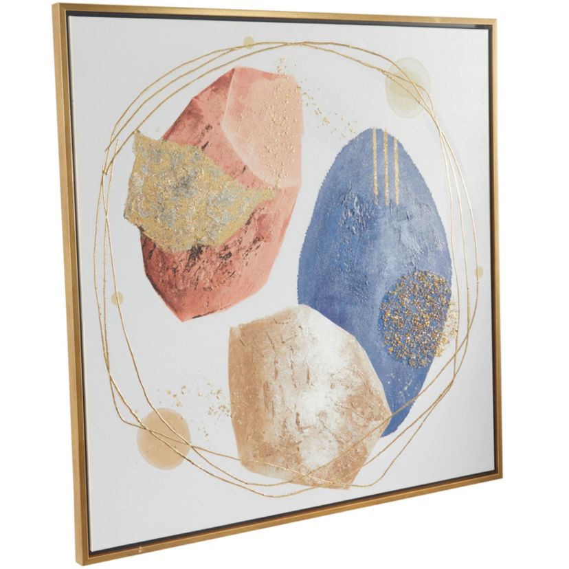Contemporary Canvas Framed Wall Art