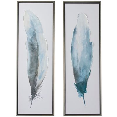 Coastal Canvas Framed Wall Art - Set of 2