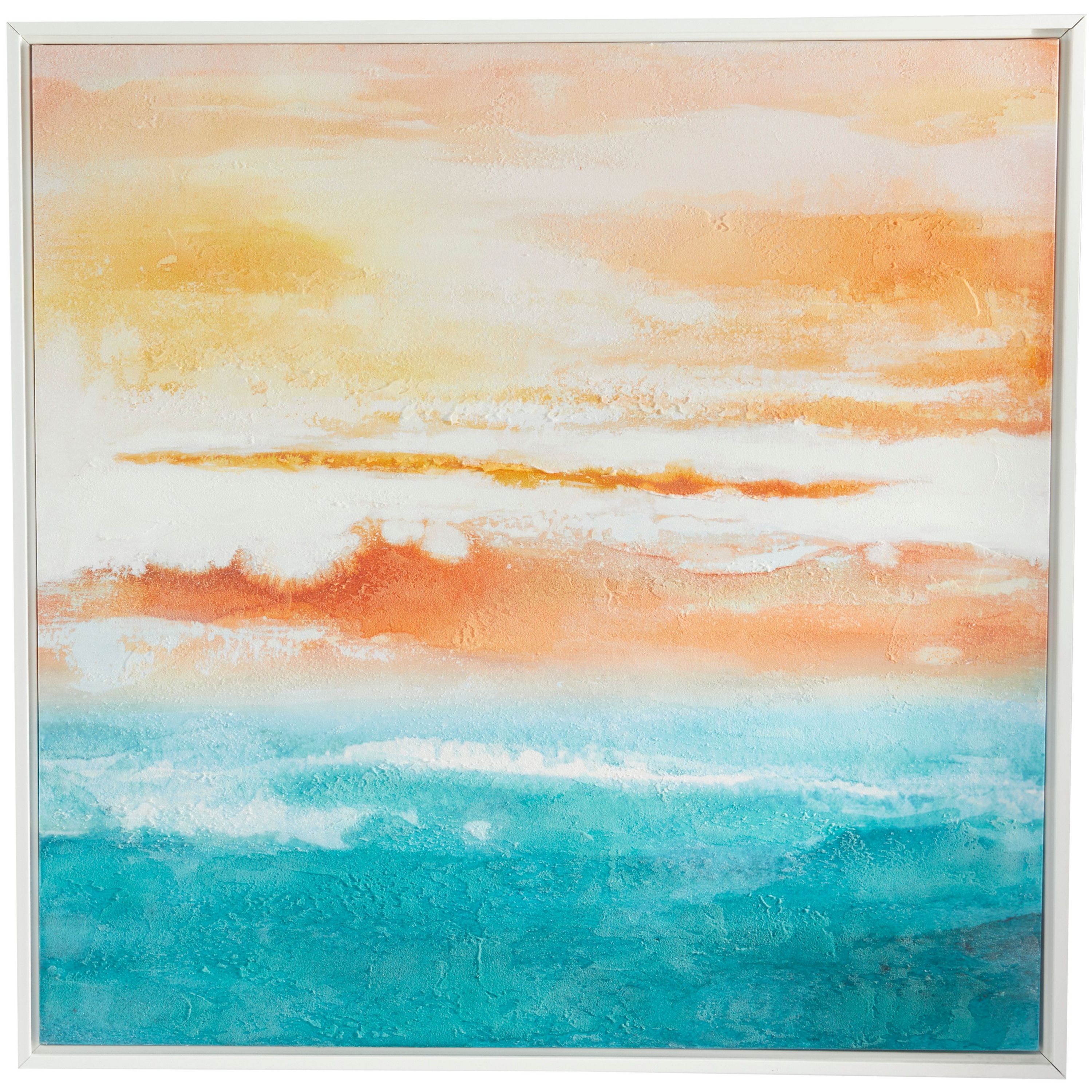 Coastal Canvas Framed Wall Art