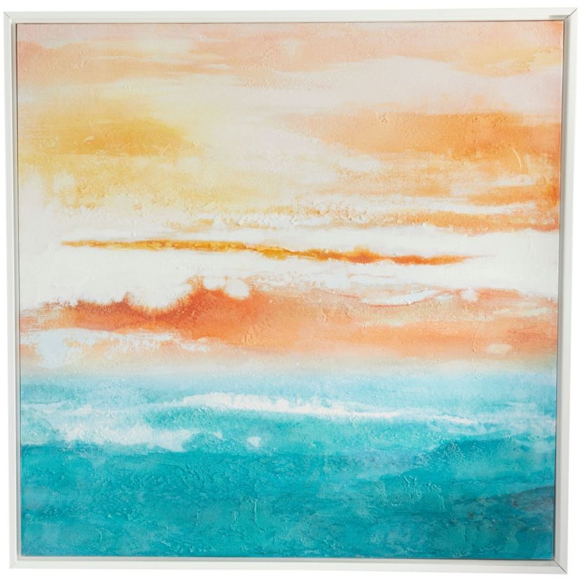 Coastal Canvas Framed Wall Art