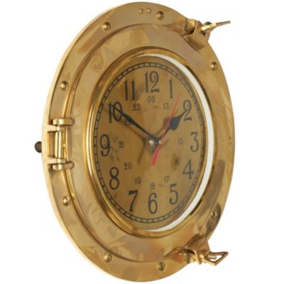 Nautical Metal Wall Clock