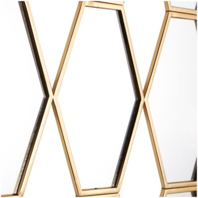 Glam Metal Wall Mirror