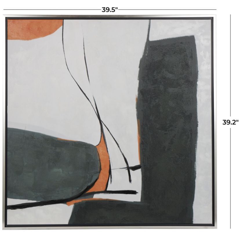 Contemporary Canvas Framed Wall Art