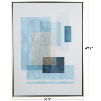 Contemporary Canvas Framed Wall Art