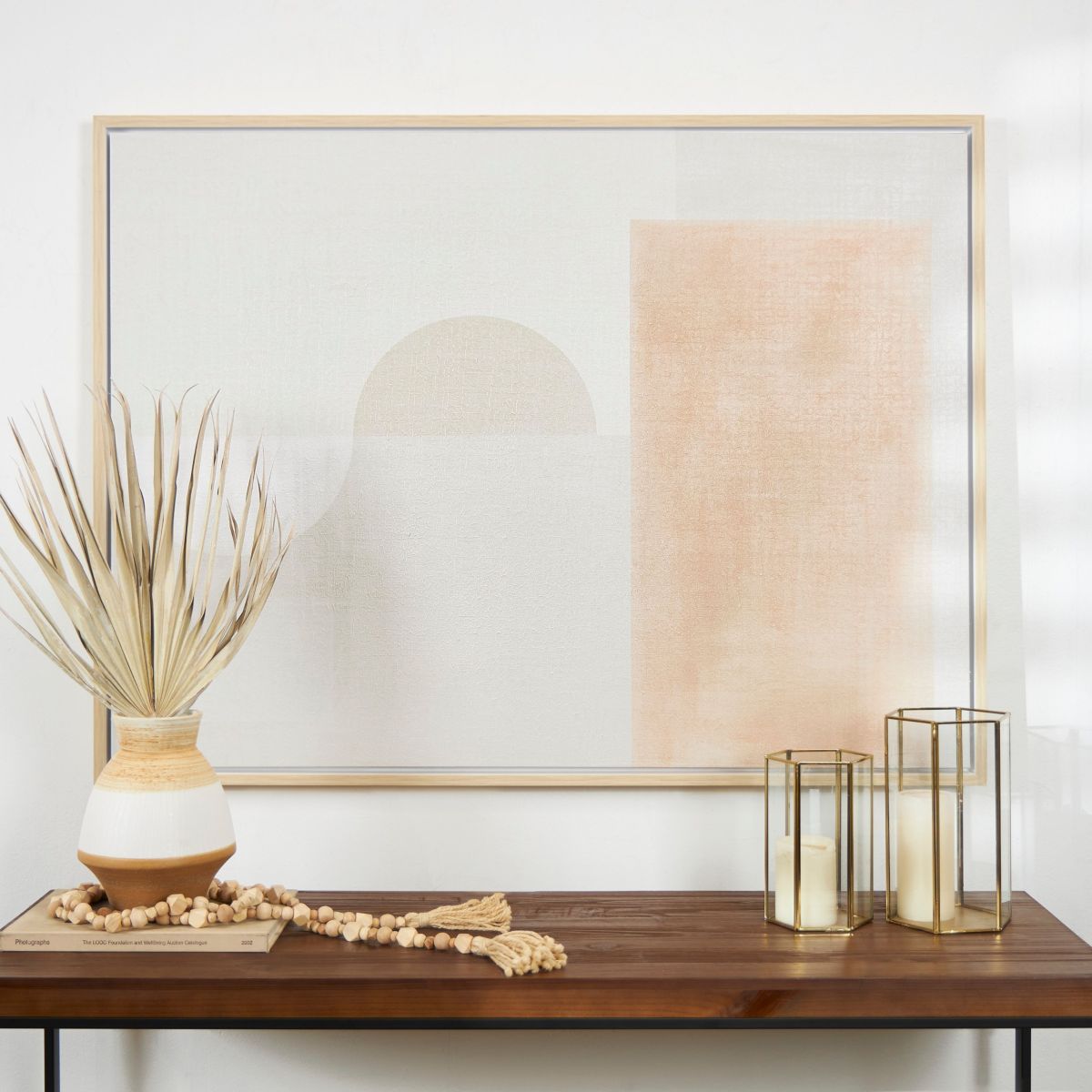 Contemporary Canvas Framed Wall Art