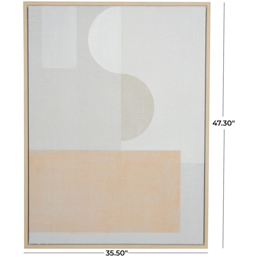 Contemporary Canvas Framed Wall Art