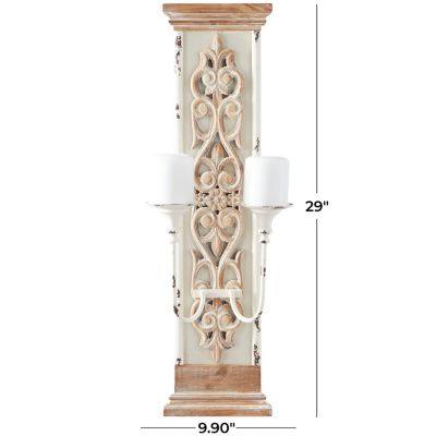 Traditional Wood Wall Sconce