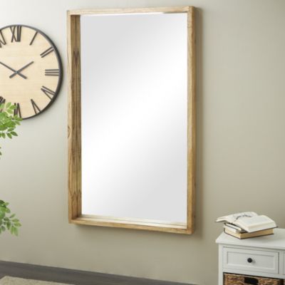 Modern Mango Wood Wall Mirror