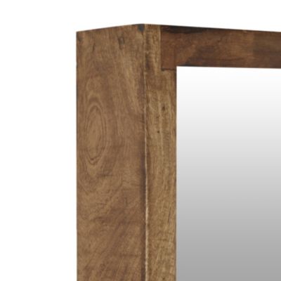 Modern Mango Wood Wall Mirror