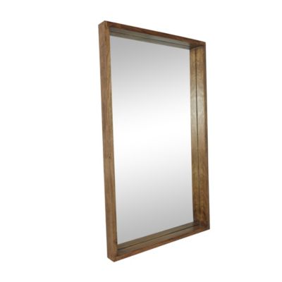 Modern Mango Wood Wall Mirror