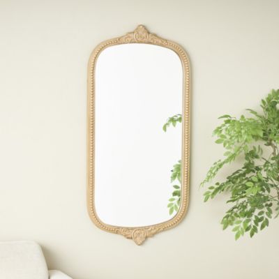 Modern Farmhouse Wooden Wall Mirror