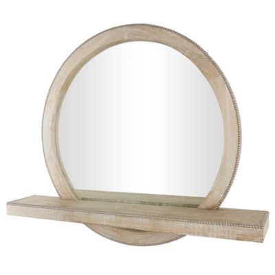 Modern Farmhouse Mango Wood Wall Mirror