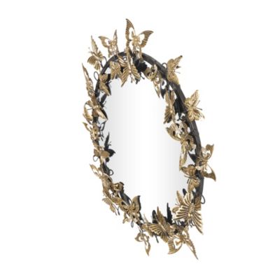 Contemporary Metal Wall Mirror