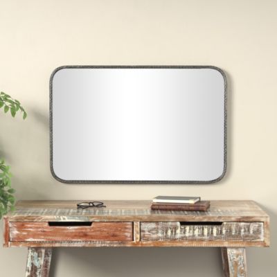 Modern Wooden Wall Mirror