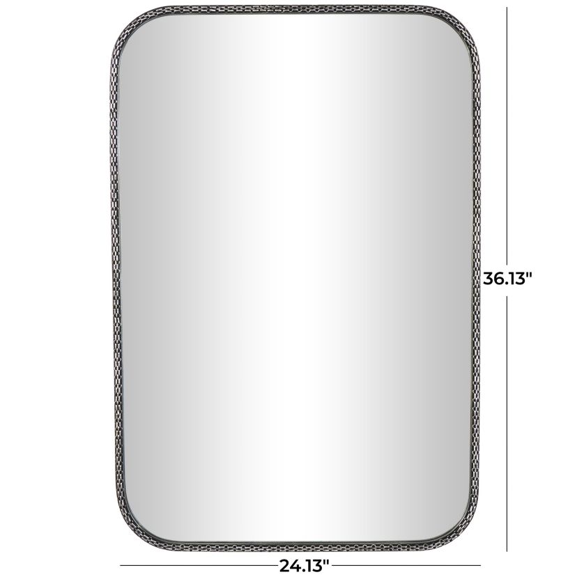 Modern Wooden Wall Mirror