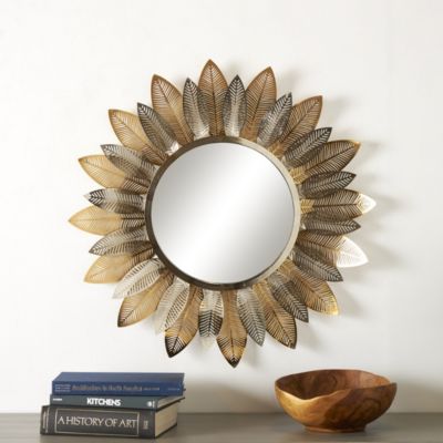 Farmhouse Metal Wall Mirror