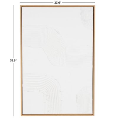 Contemporary Canvas Framed Wall Art