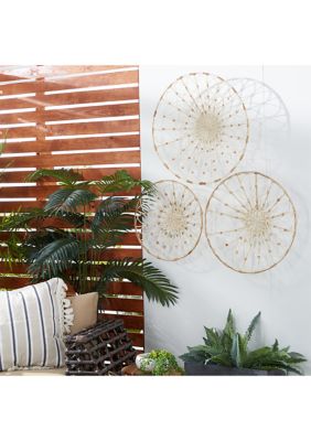 Coastal Dried Plant Wall Decor - Set of 3