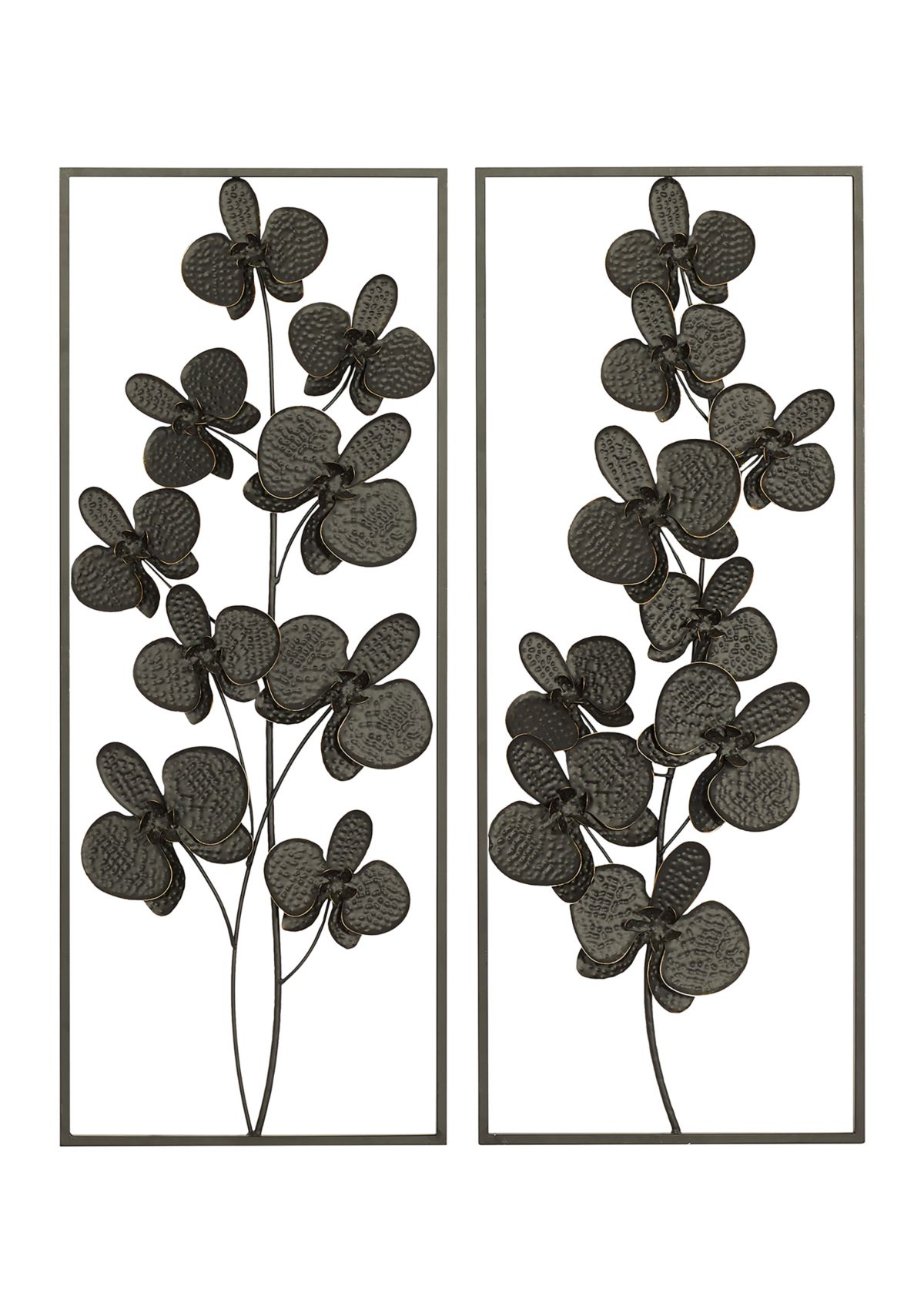 Contemporary Metal Wall Decor - Set of 2