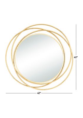 Modern Metal Wall Mirror