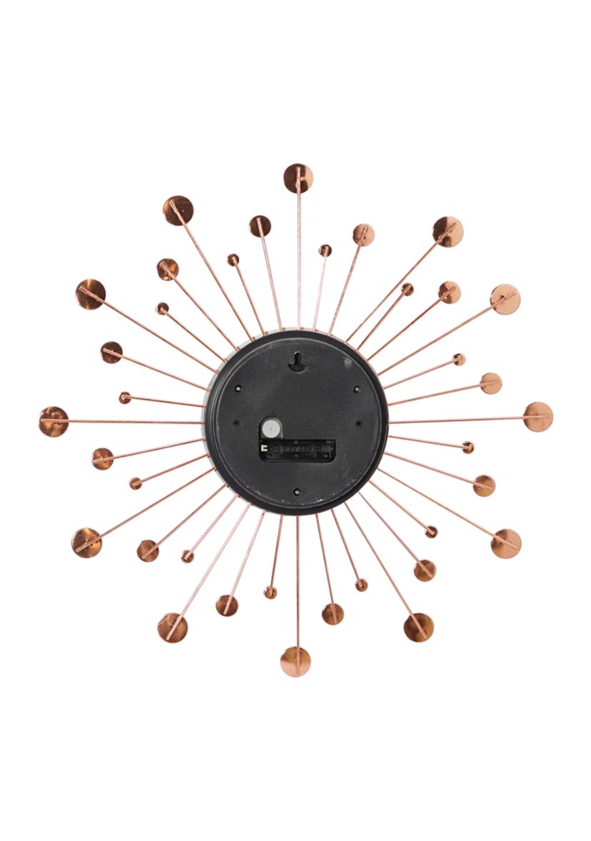 Glam Metal Wall Clock