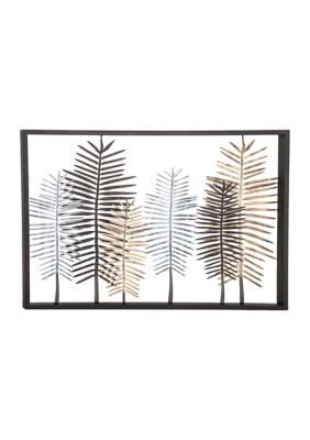 Monroe Lane Aluminum Traditional Abstract Sculpture - Black