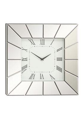 Glam Glass Wall Clock