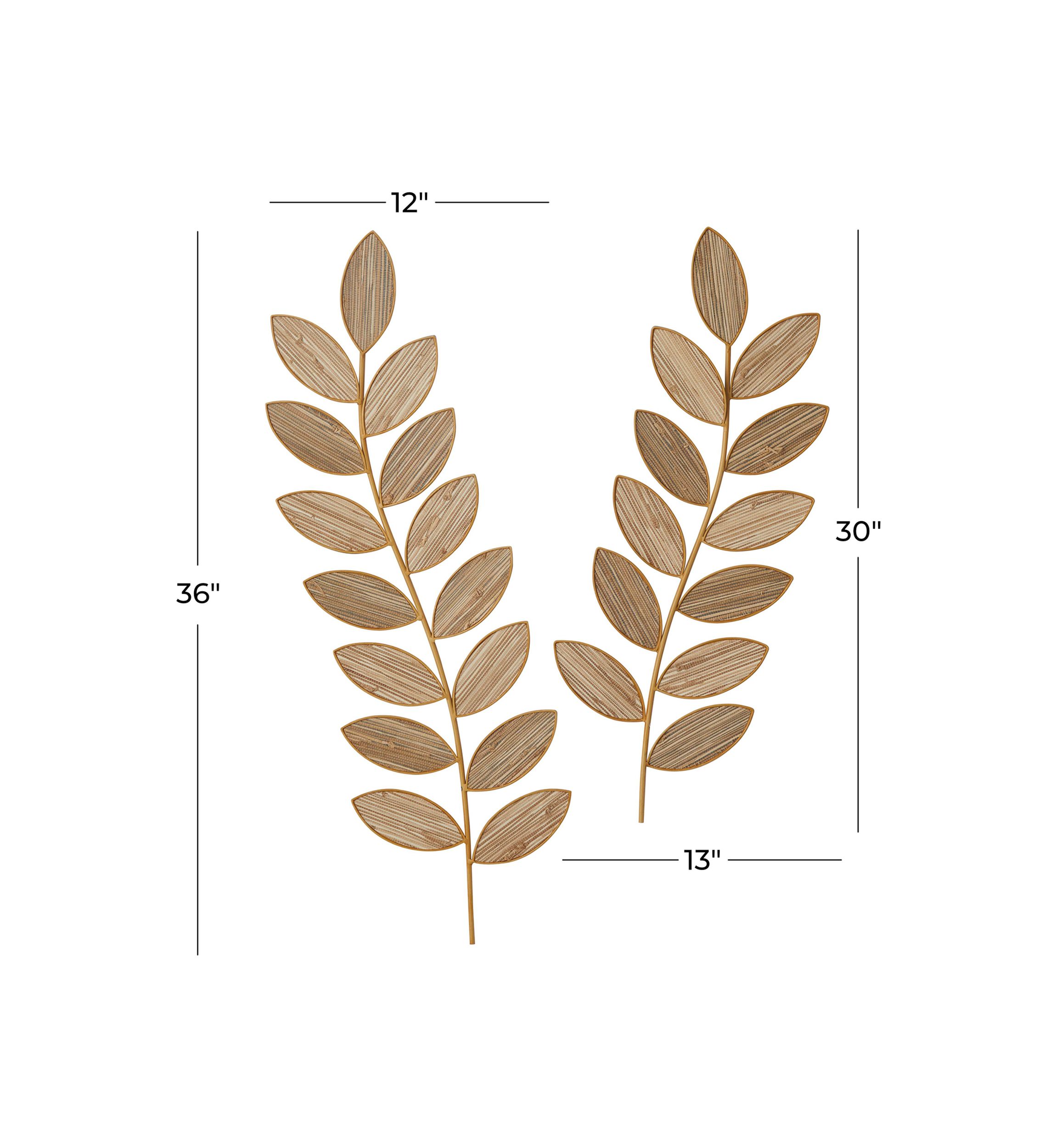 Coastal Metal Wall Decor - Set of 2