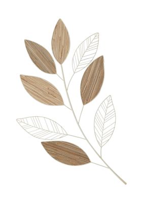 Monroe Lane Coastal Metal Wall Decor, Brown