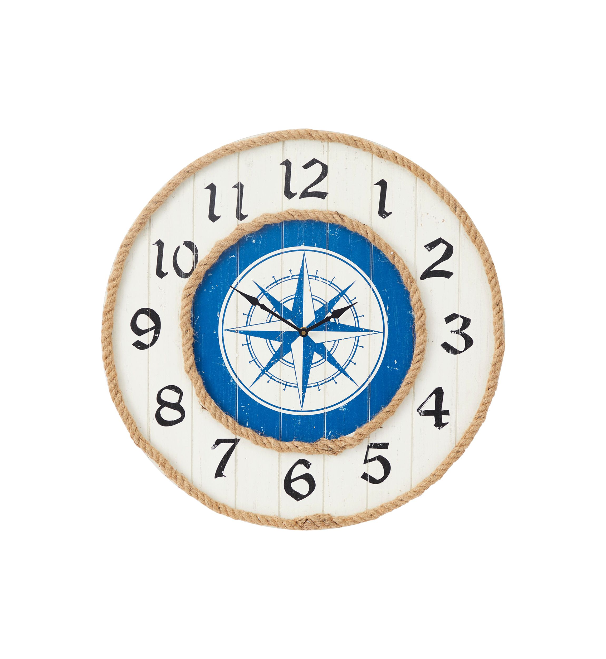 Nautical Wooden Wall Clock