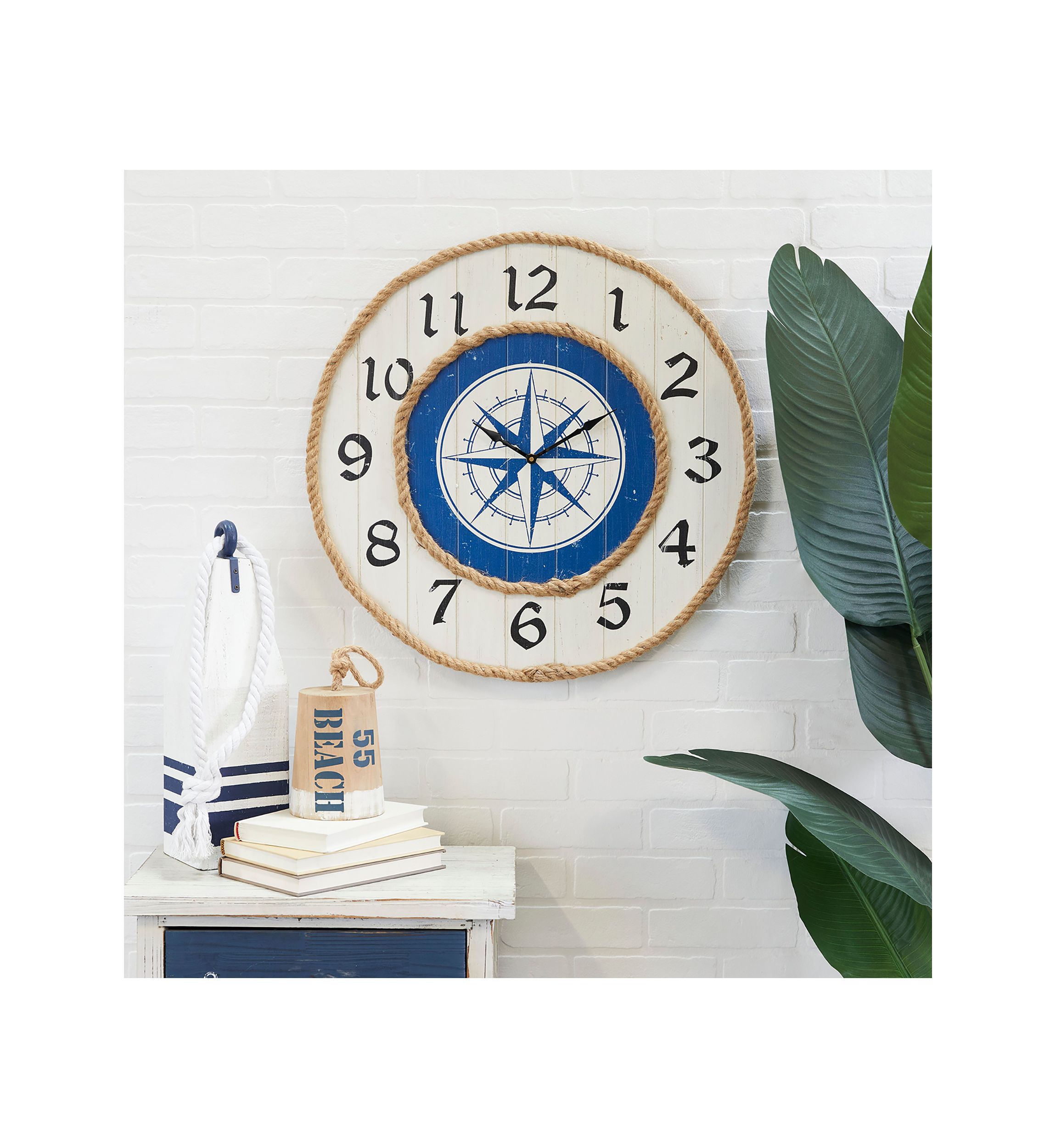 Nautical Wooden Wall Clock