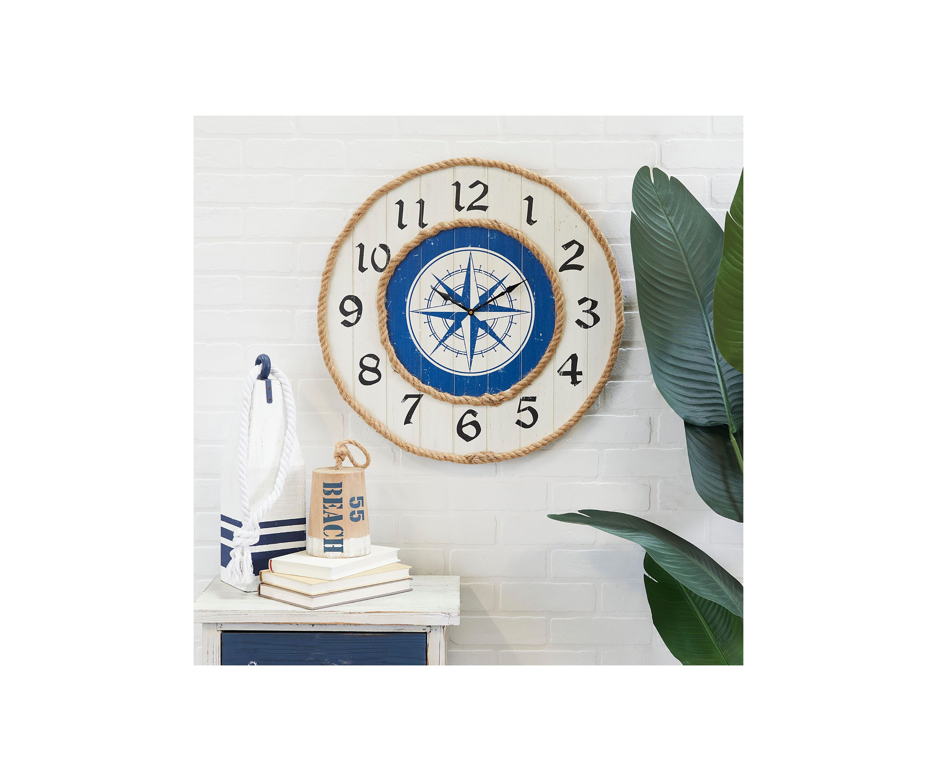 Nautical Wooden Wall Clock