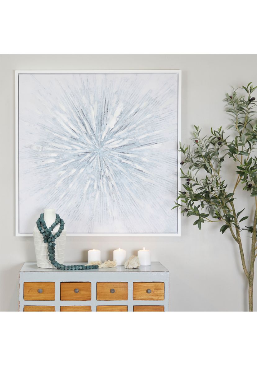 Glam Canvas Framed Wall Art