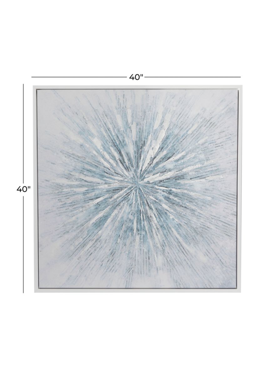 Glam Canvas Framed Wall Art