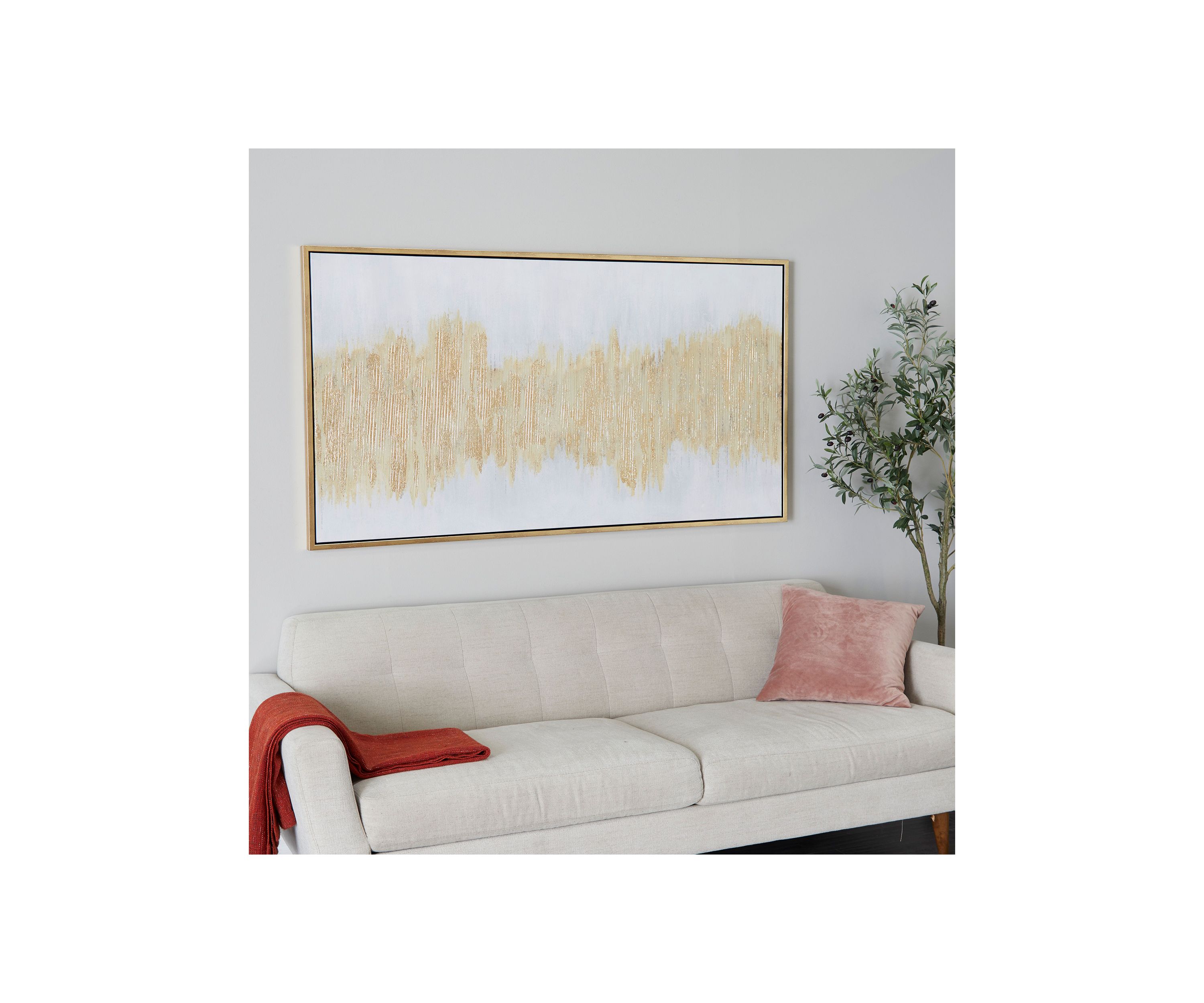 Contemporary Canvas Framed Wall Art