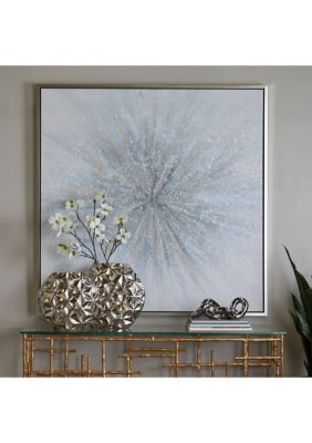 Glam Canvas Framed Wall Art