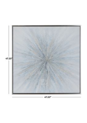 Glam Canvas Framed Wall Art