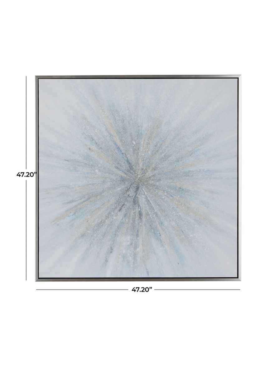 Glam Canvas Framed Wall Art